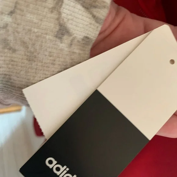 Adidas Red track Zip-Up Jacket - Picture 4 of 6